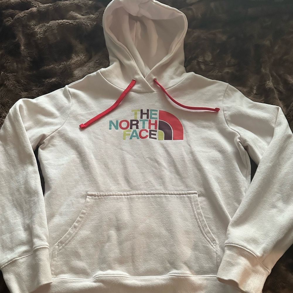 North Face hooded sweatshirt